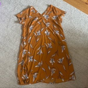 Mustard Size XXL Dress